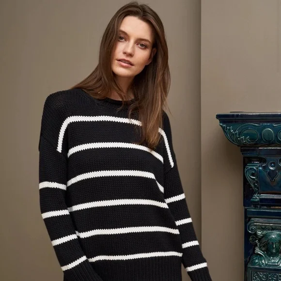 La Ligne Marina Sweater Black S - Picture 3 of 7